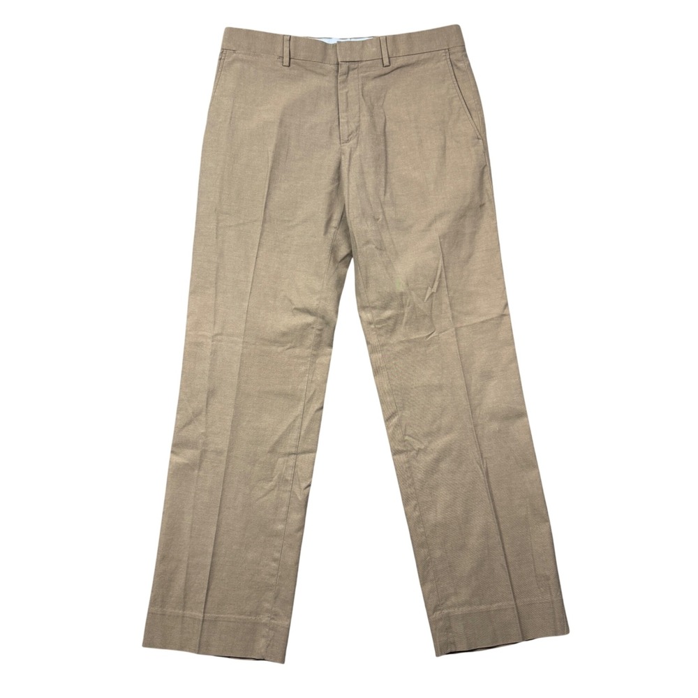 Banana Republic Classic Fit Chino Pants Men 31x30 Tan Cotton Stretch Trousers